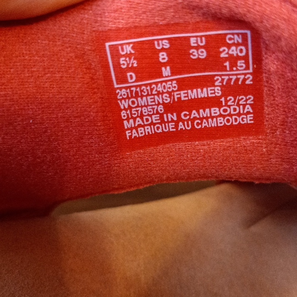 CLARKS Cushion Soft Annadel Eirwyn Coral Nubuck Wedge Sandals Womens Size 8 - Picture 7 of 8